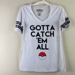 NWOT Pokémon Top Gotta Catch ‘Em All Shirt